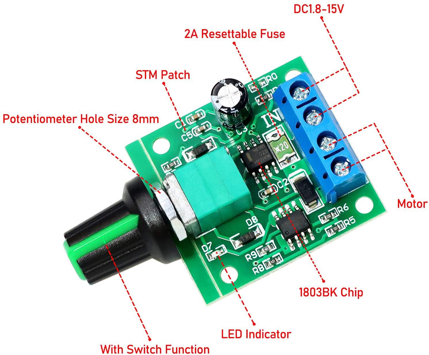 2PCS / 4PCS / 6PCS 1.8V 3V 5V  - Level Shifter 3.3V のレビューと価格