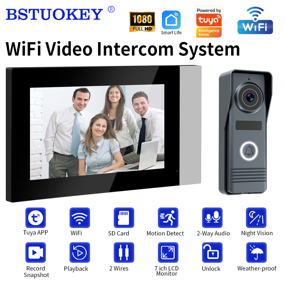 2-Wires Smart Home Wifi 1080P  - Smart Doorbell Wired のレビューと価格