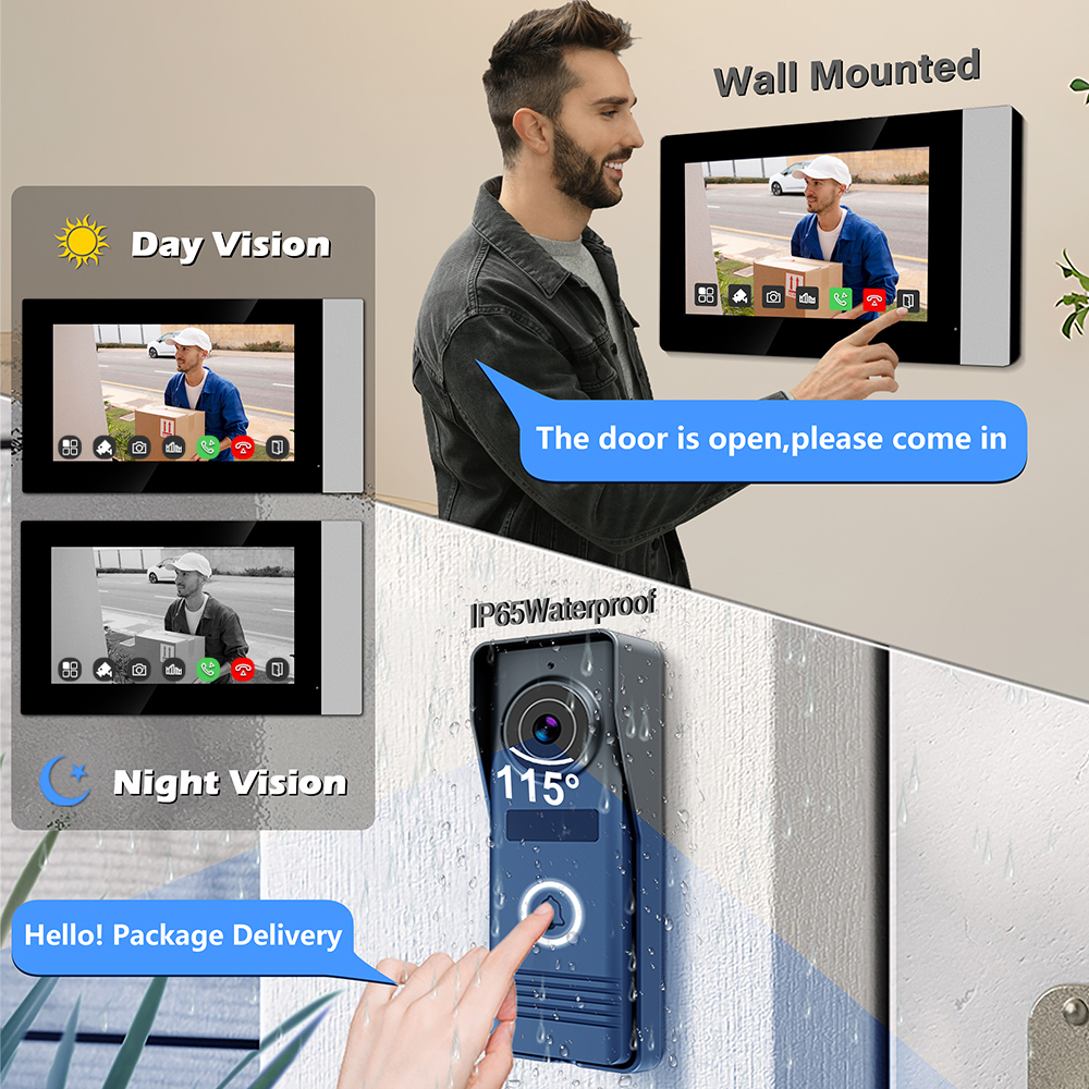 2-Wires Smart Home Wifi 1080P  - Smart Doorbell Wired のレビューと価格