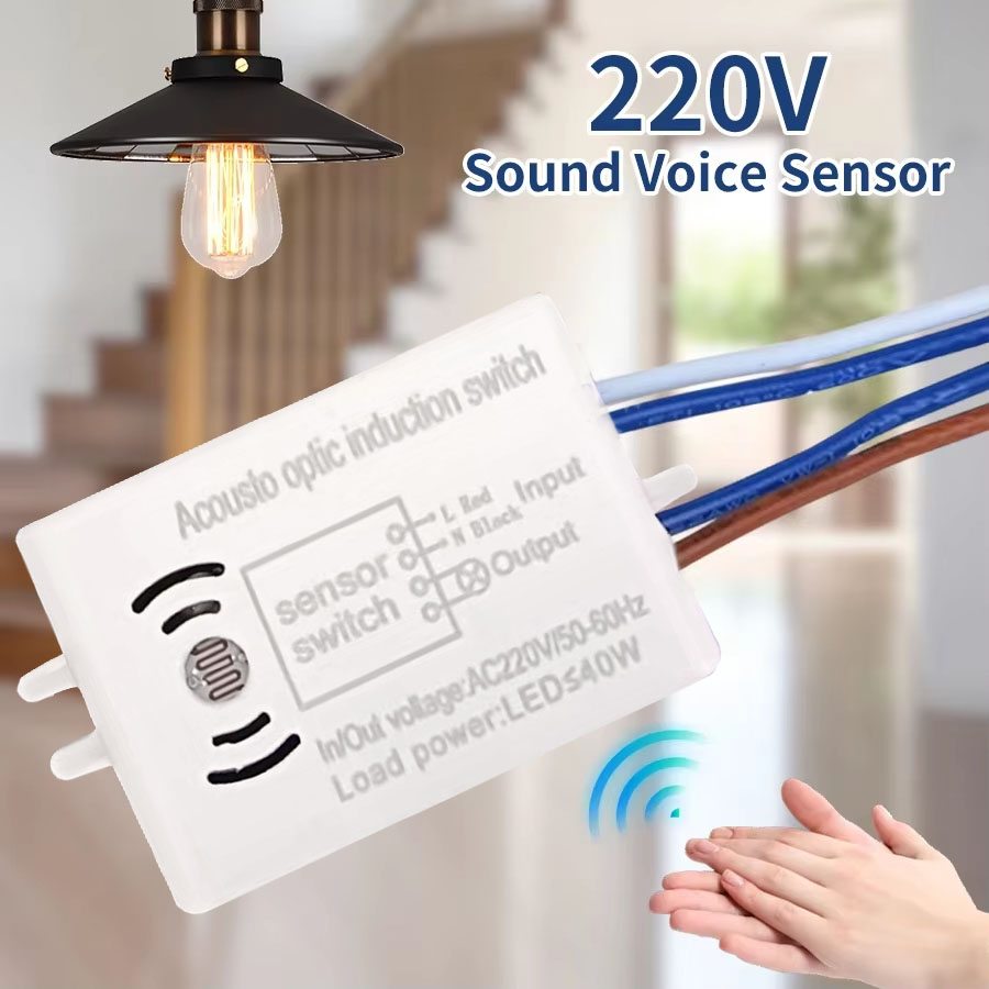Sound Voice Sensor Switch Smar - Home Automation Industry のレビューと価格