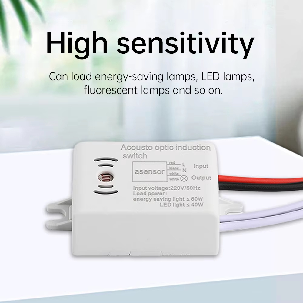 Sound Voice Sensor Switch Smar - Home Automation Industry のレビューと価格
