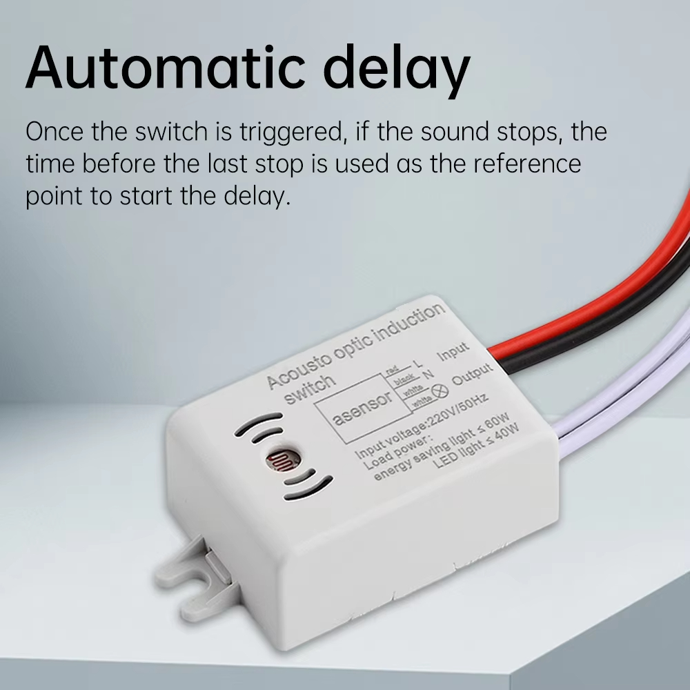Sound Voice Sensor Switch Smar - Home Automation Industry のレビューと価格