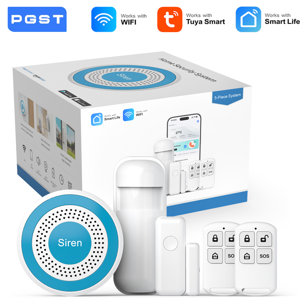 PGST WiFi Smart Life Alarm Sec - Home Automation Tutorial のレビューと価格