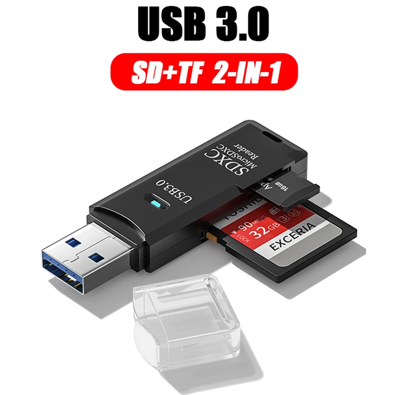 2 In 1 USB 3.0 Card Reader Por - Home Assistant Sd のレビューと価格