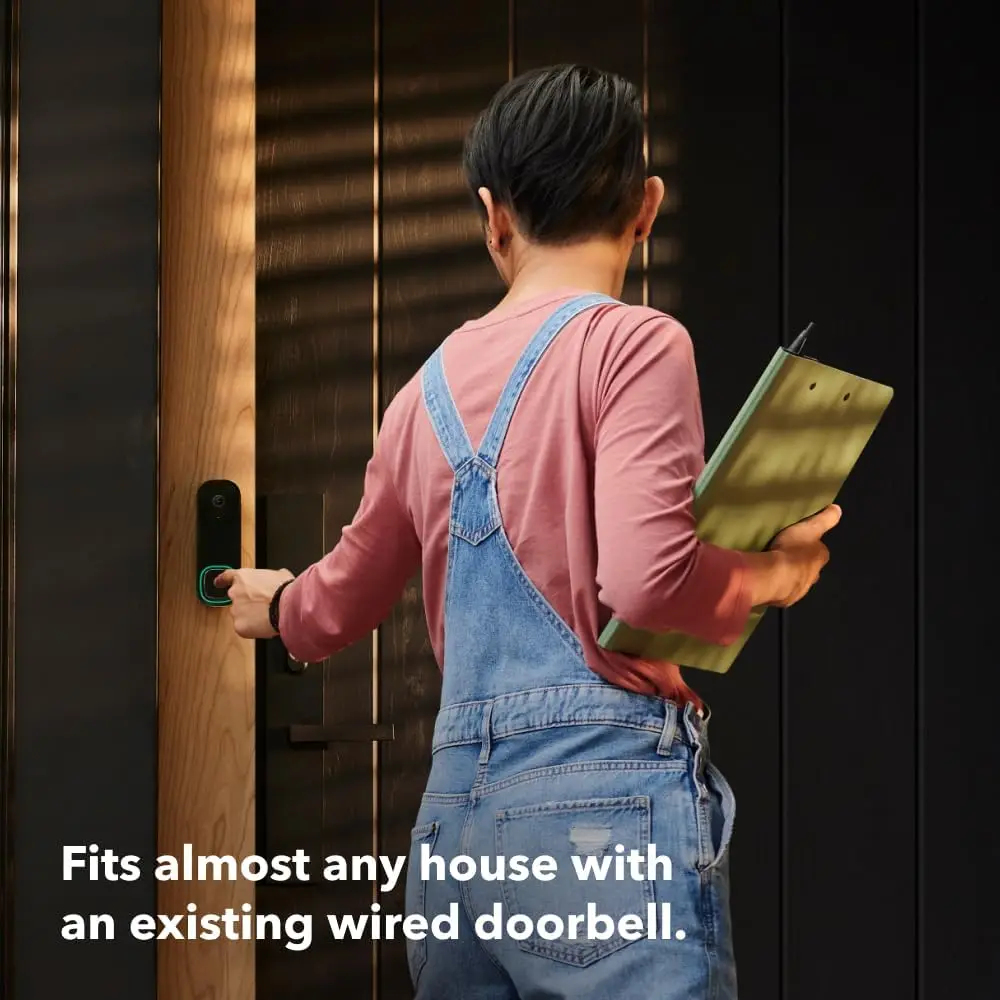 Smart Wired Video Doorbell Cam - Smart Doorbell Wired のレビューと価格
