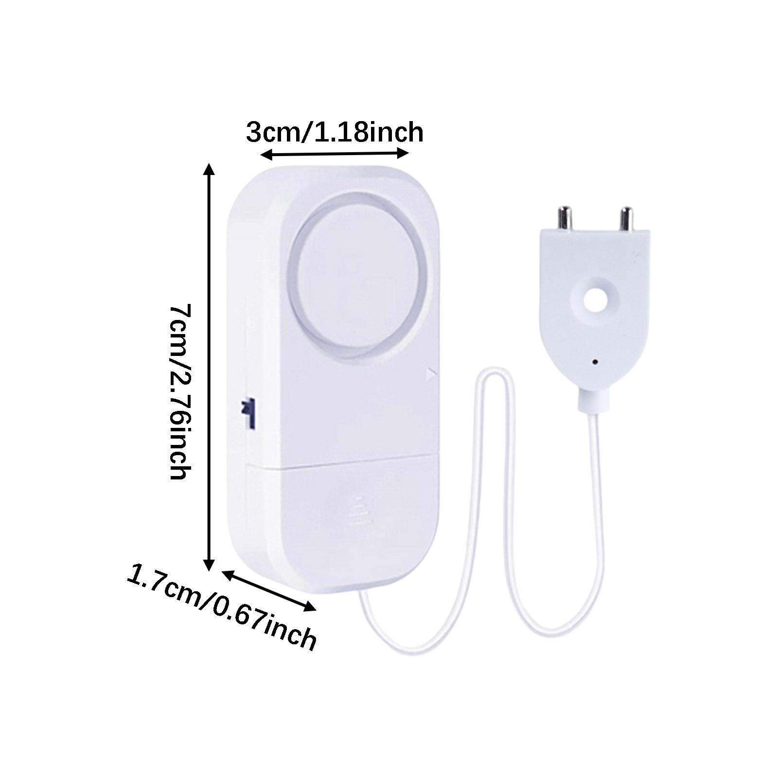 Water Leak Alarm Waterproof Co - Water Leak Detector Wired のレビューと価格