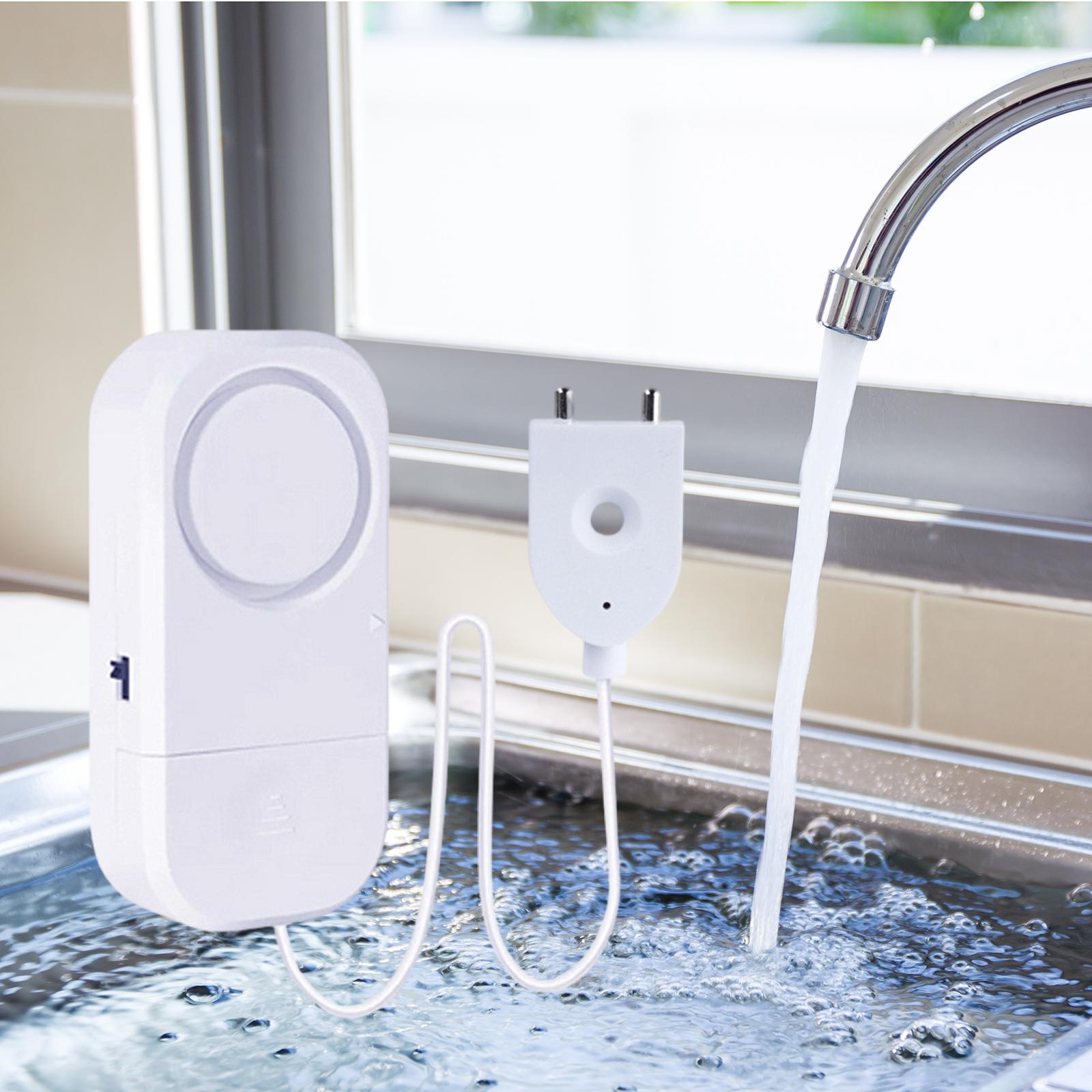 Water Leak Alarm Waterproof Co - Water Leak Detector Wired のレビューと価格