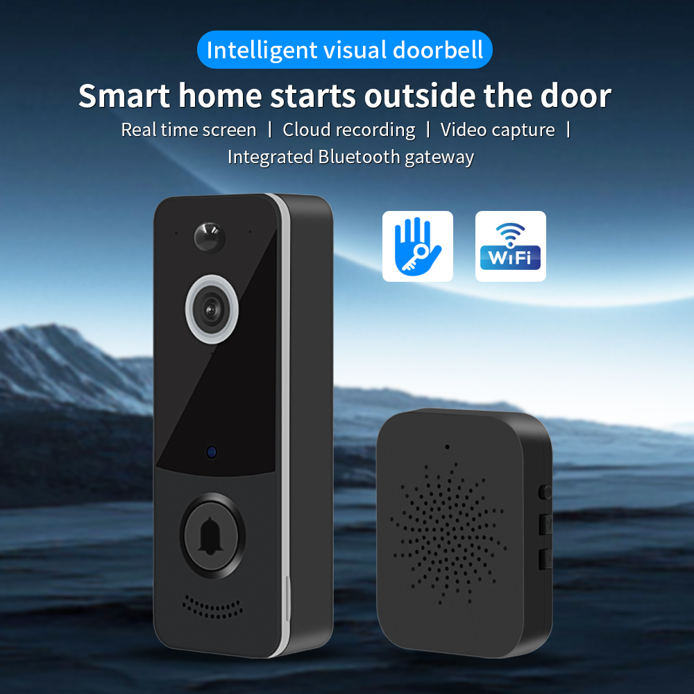 1080P WIFI Video Doorbell TTLO - Smart Doorbell Wired のレビューと価格