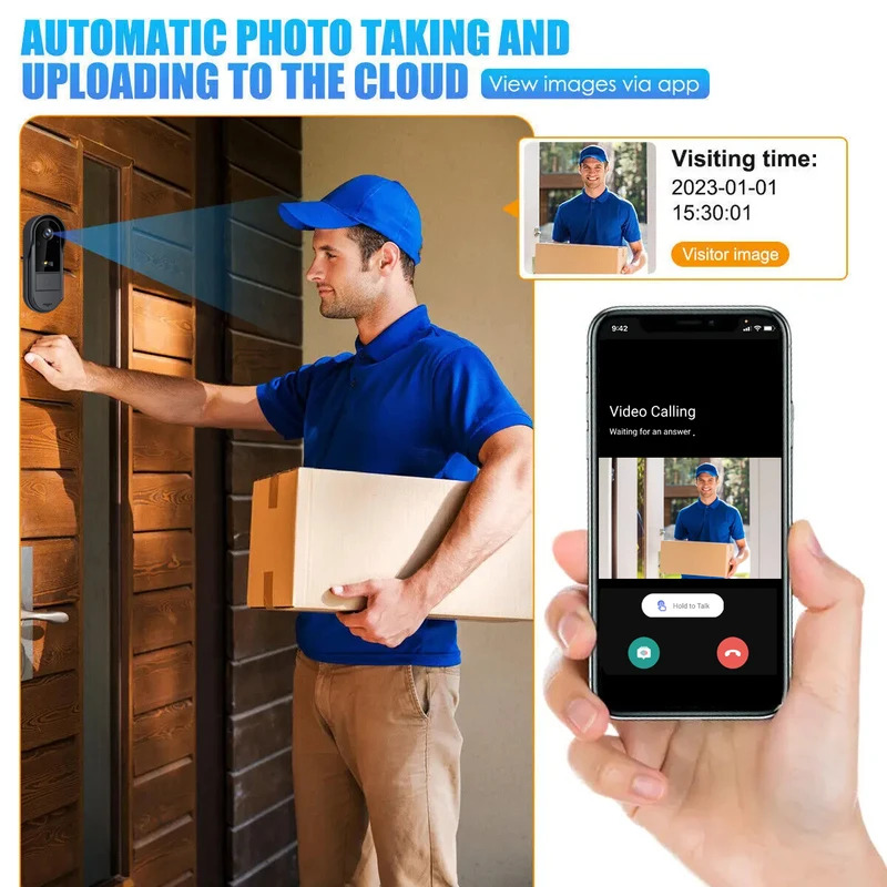 Tuya WiFi doorbell  2-way HD 1 - Smart Doorbell Wired のレビューと価格
