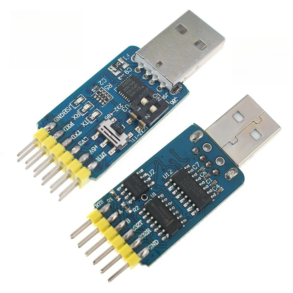 6 in 1 USB Serial Adapter CP21 - Level Shifter 3.3V のレビューと価格