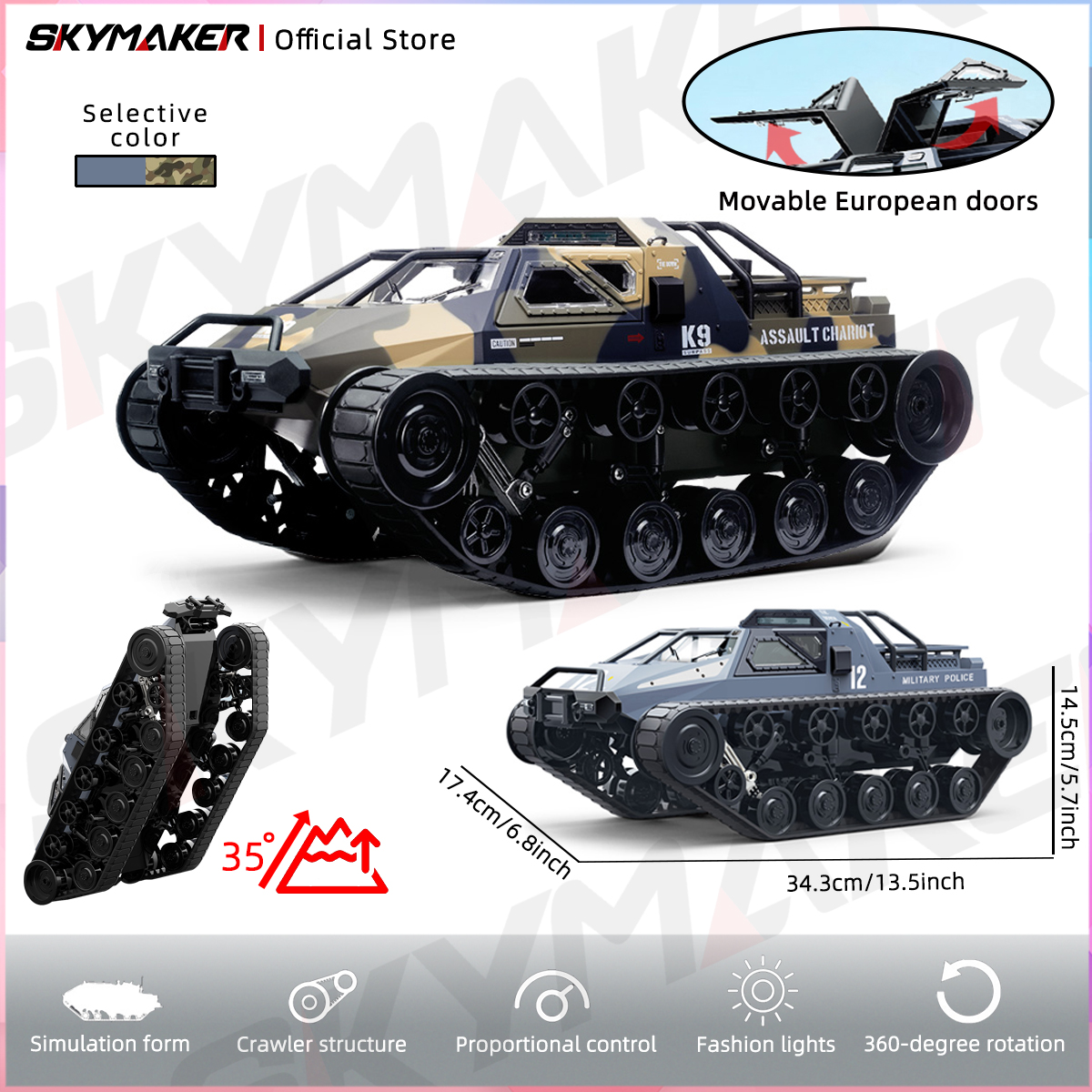 JJRC C8812 Max Tracked Tank Mo - Home Automation Tutorial のレビューと価格