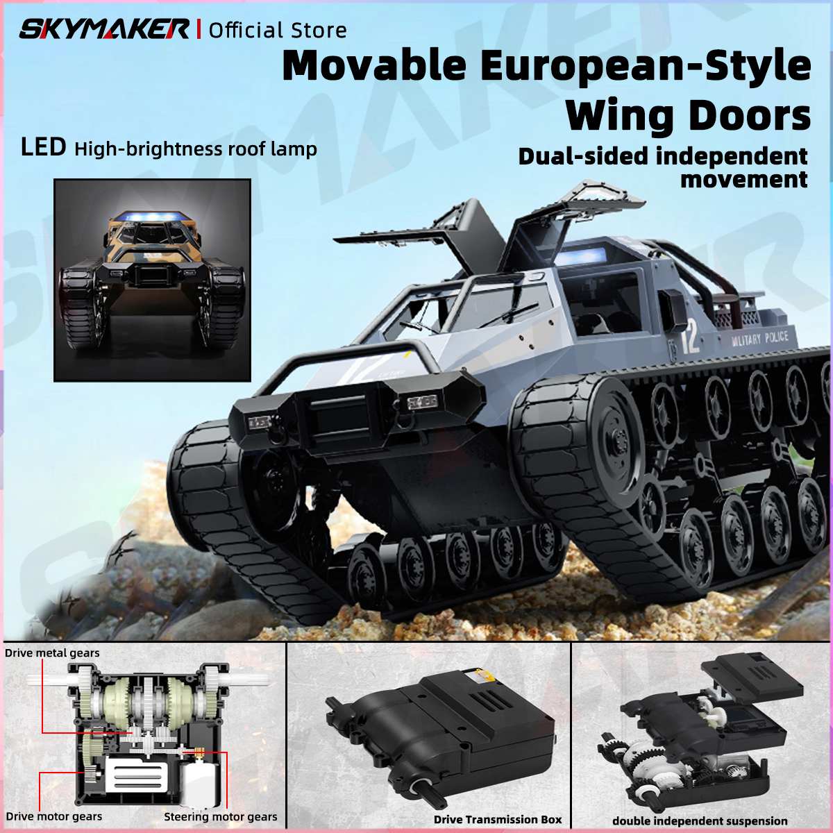 JJRC C8812 Max Tracked Tank Mo - Home Automation Tutorial のレビューと価格
