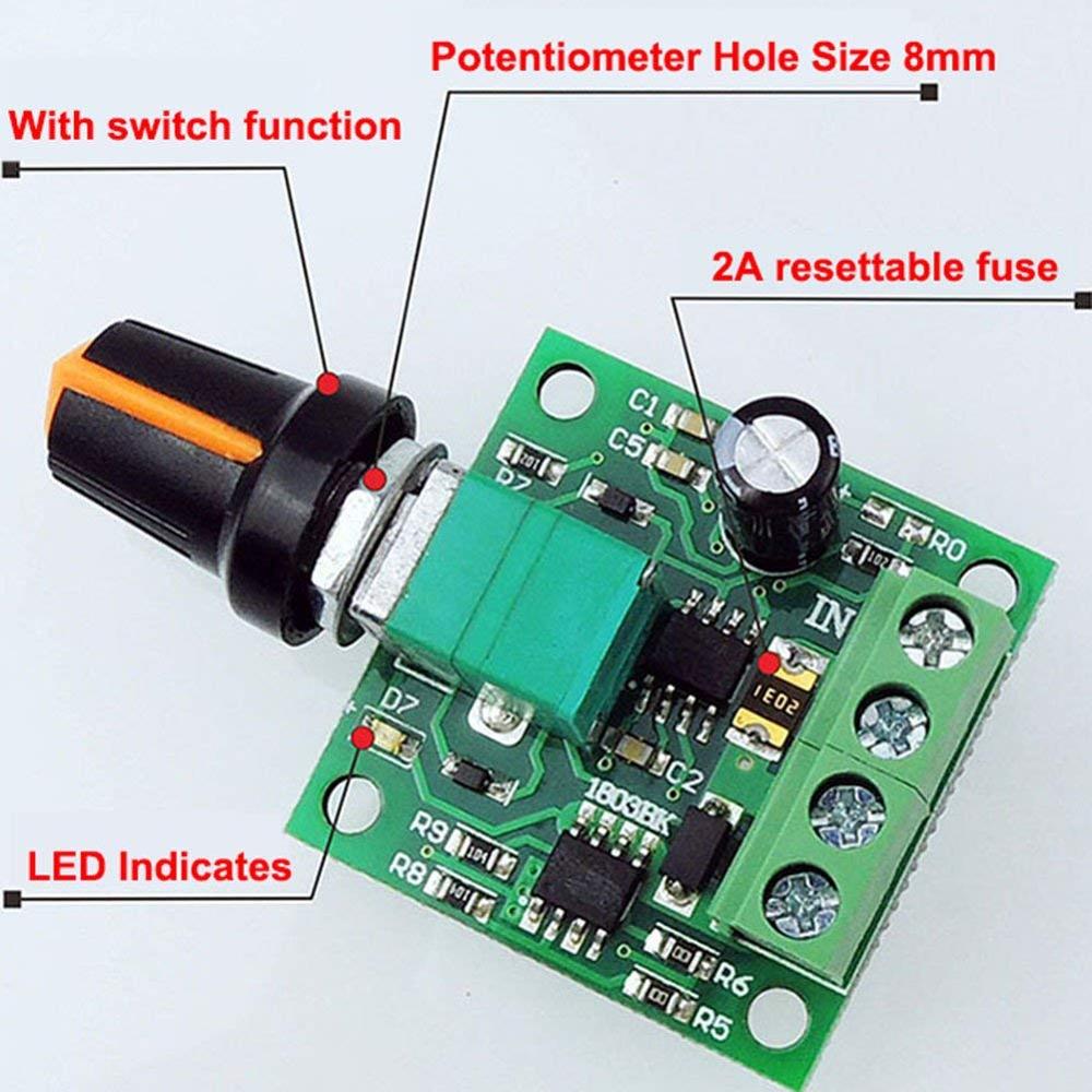 0-100% Adjustable PWM Motor Sp - Level Shifter 3.3V のレビューと価格