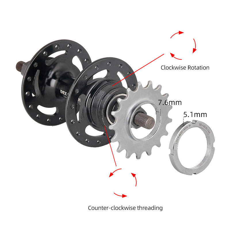 Bicycle Fixed Gear 13T 14T 15T - Matter Hub Thread のレビューと価格