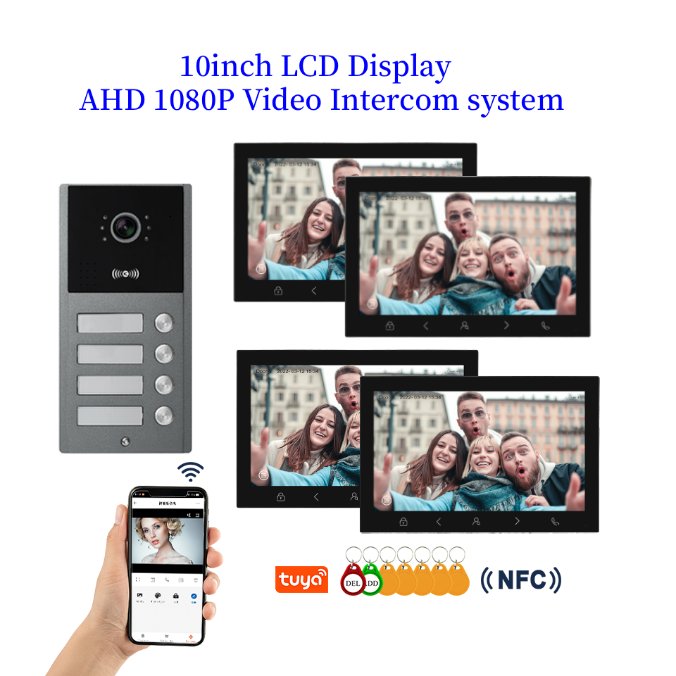 10inch Tuya WIFI Video Interco - Smart Doorbell Wired のレビューと価格