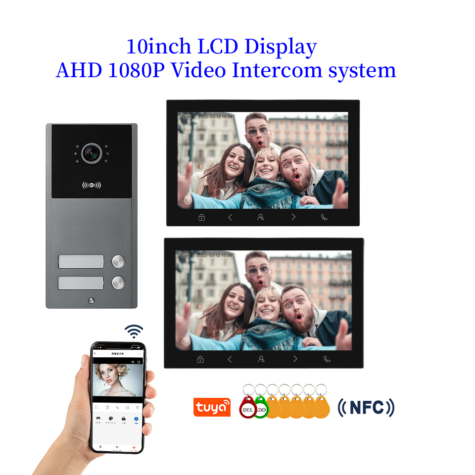 10inch Tuya WIFI Video Interco - Smart Doorbell Wired のレビューと価格
