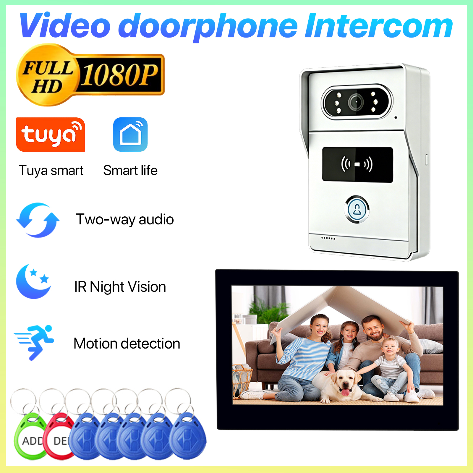 Tuya Smart Video Intercom 10.1 - Smart Doorbell Wired のレビューと価格