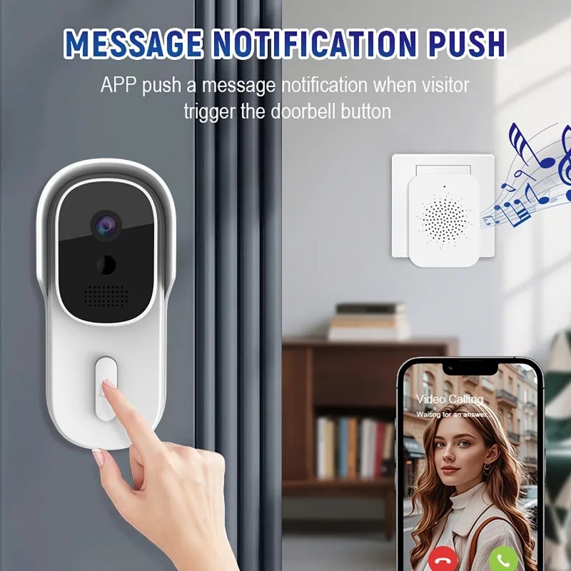 Wide View Tuya Smart Life APP  - Smart Doorbell Wired のレビューと価格