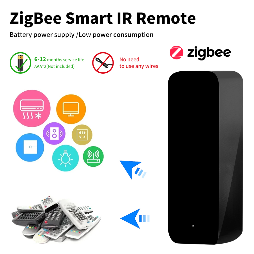 Tuya ZigBee Smart IR Remote Co - Ir Blaster Universal のレビューと価格