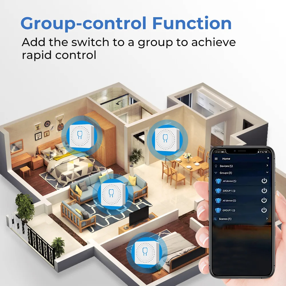 For Tuya Mini Smart WiFi Switc - Diy Automation のレビューと価格