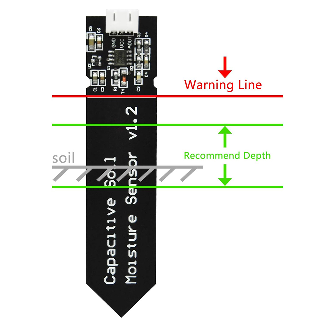 Capacitive Soil Moisture Senso - Home Automation Arduino のレビューと価格