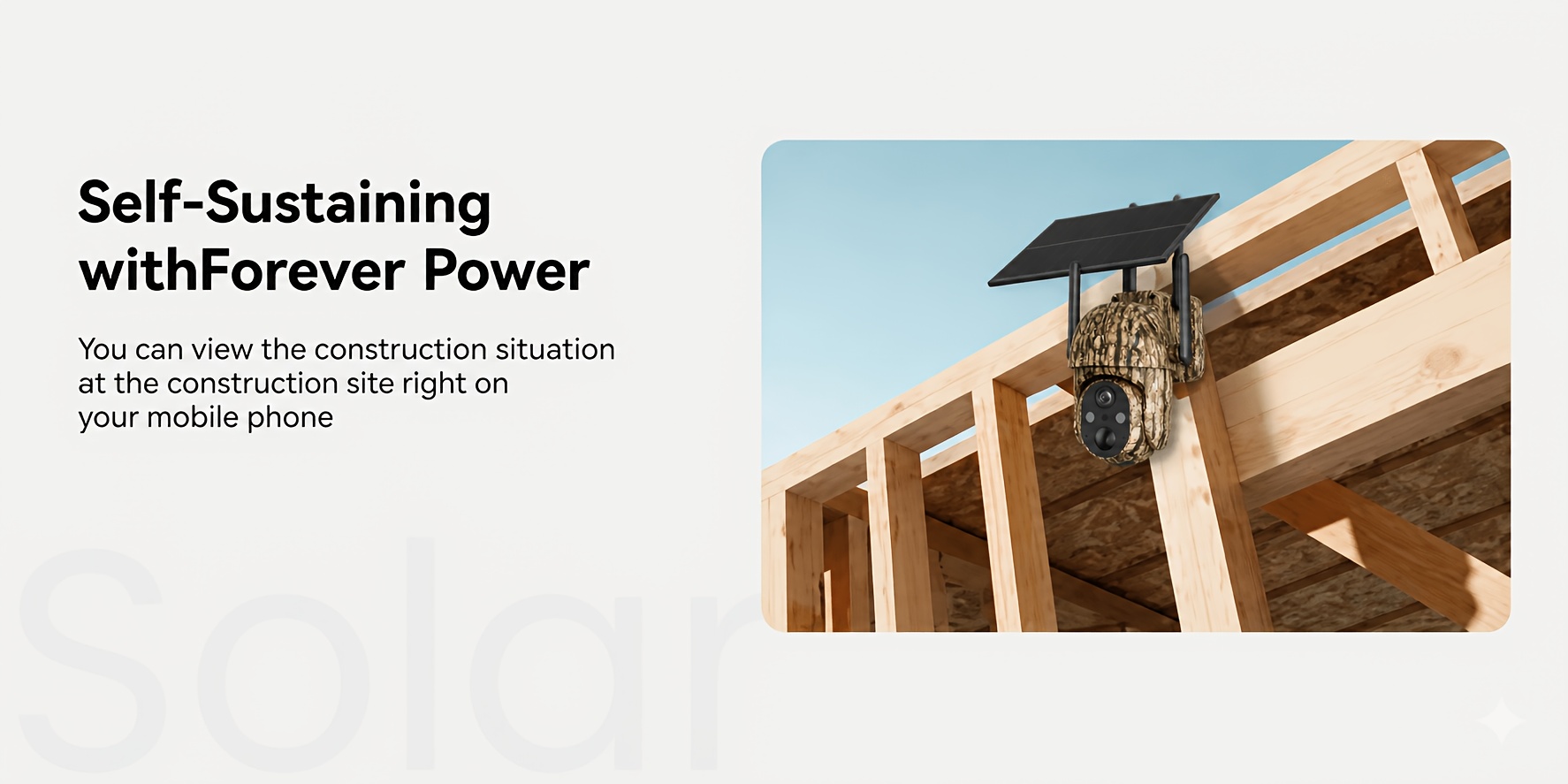 2-in-1 Solar Security Camera w - Motion Sensor Pir Wired のレビューと価格