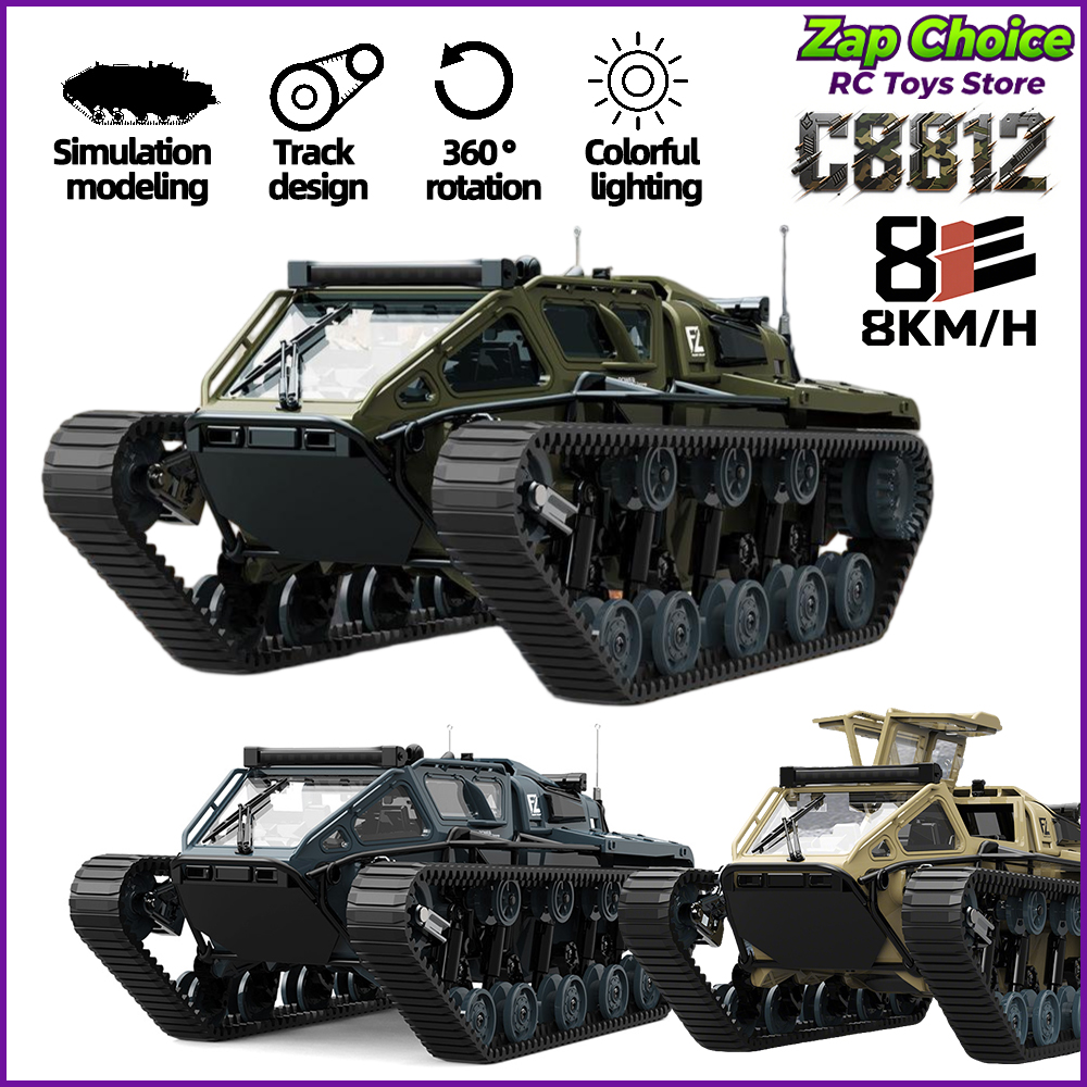 JJRC C8812 1/16 Tracked Tank R - Home Automation Tutorial のレビューと価格