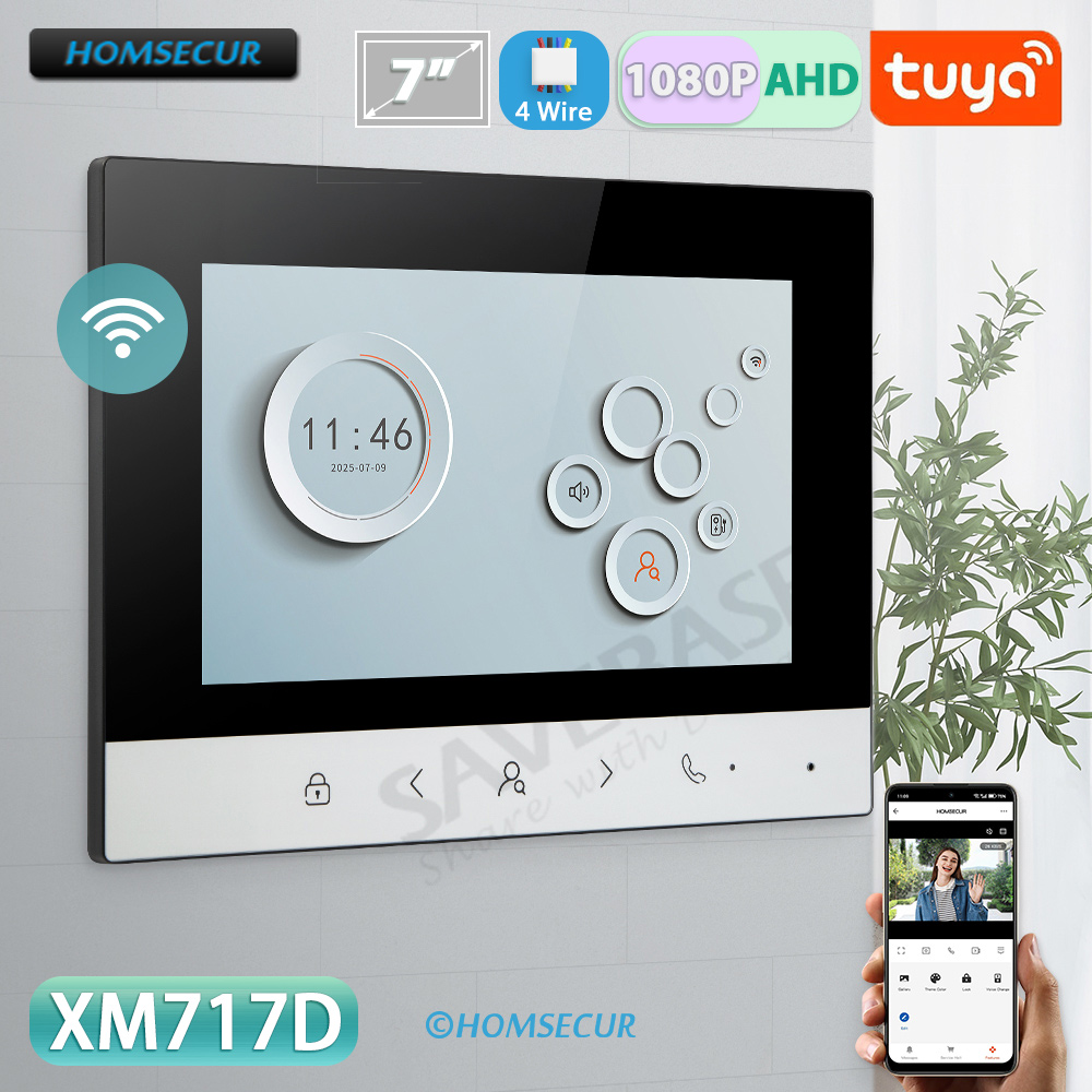 Tuya Smart WIFI Indoor Monitor - Smart Doorbell Wired のレビューと価格