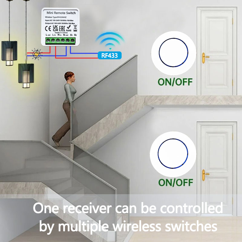 RF 433MHz Smart Wireless DIY R - Home Automation Panel Diy のレビューと価格
