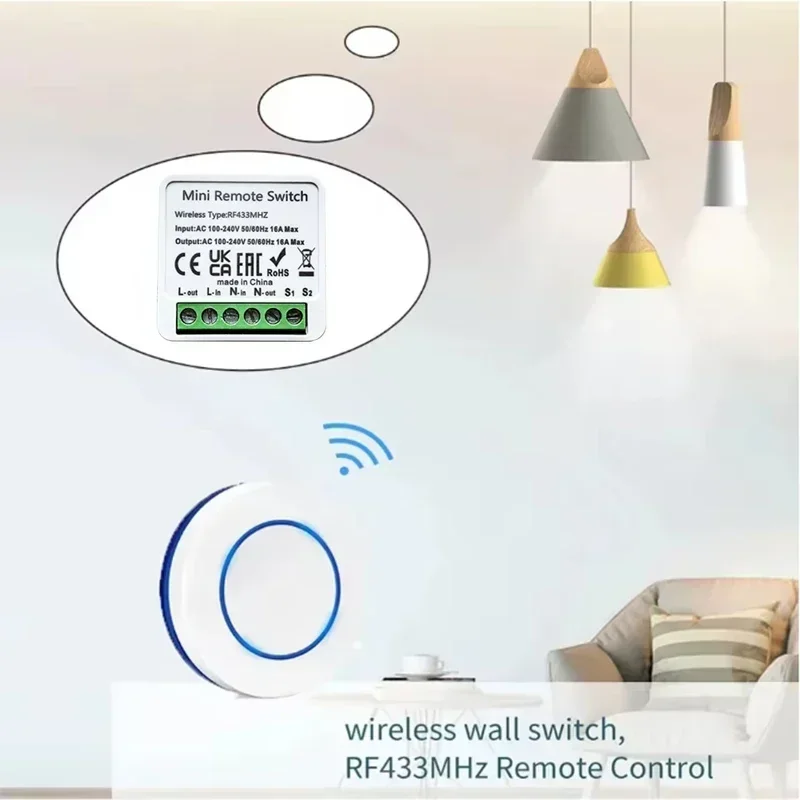 RF 433MHz Smart Wireless DIY R - Home Automation Panel Diy のレビューと価格