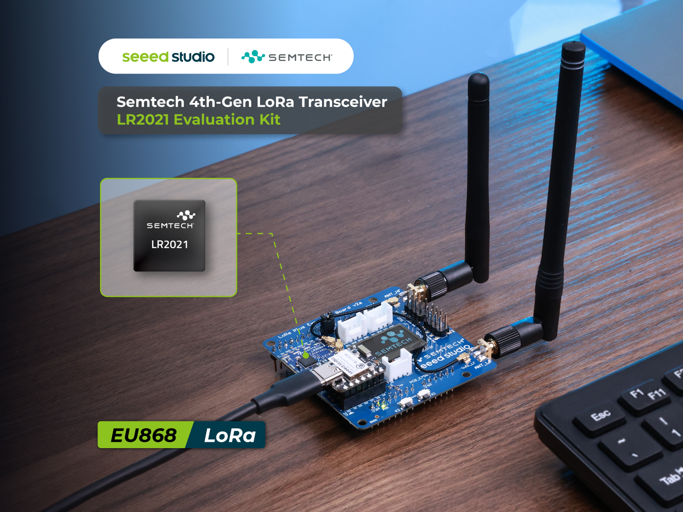 868MHz Semtech LR2021 LoRa Plu - Home Automation Arduino のレビューと価格