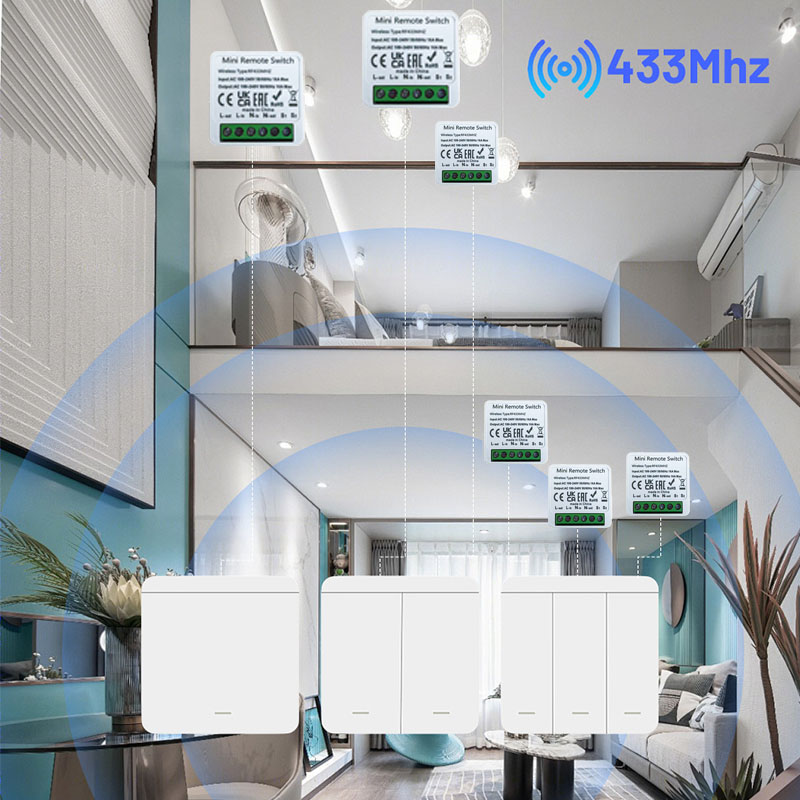 RF 433MHz Smart DIY Wireless S - Home Automation Systems Diy のレビューと価格