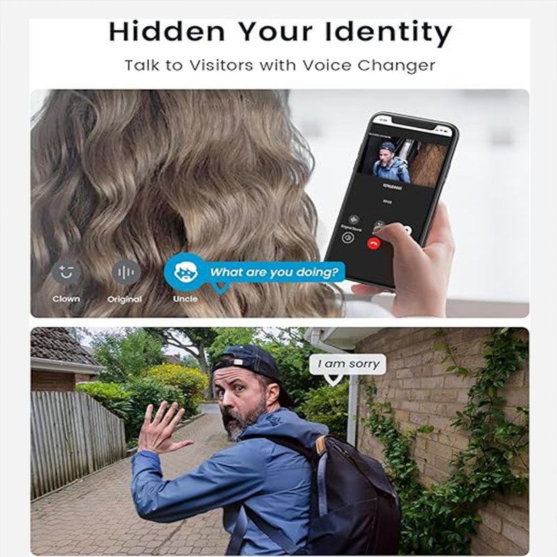 ieGeek 2K Doorbell Camera Wire - Smart Doorbell Wired のレビューと価格