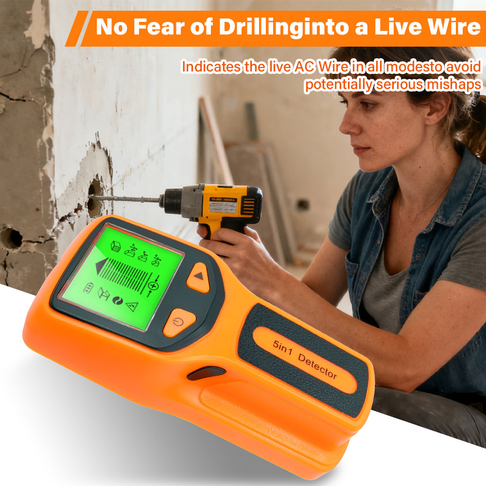 Wall Stud Detector 5 in 1 Hand - Water Leak Detector Wired のレビューと価格