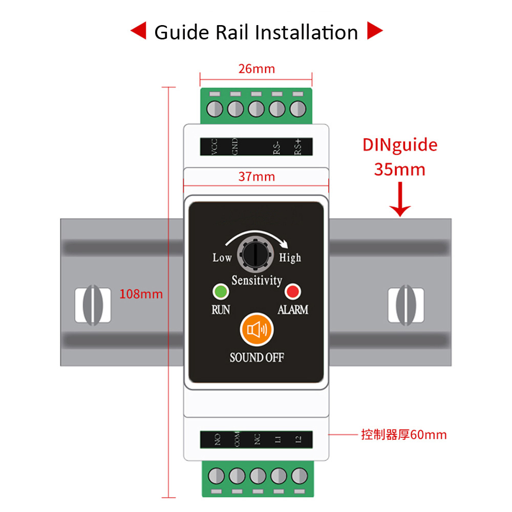 1Set Wire Water Leakage Detect - Water Leak Detector Wired のレビューと価格