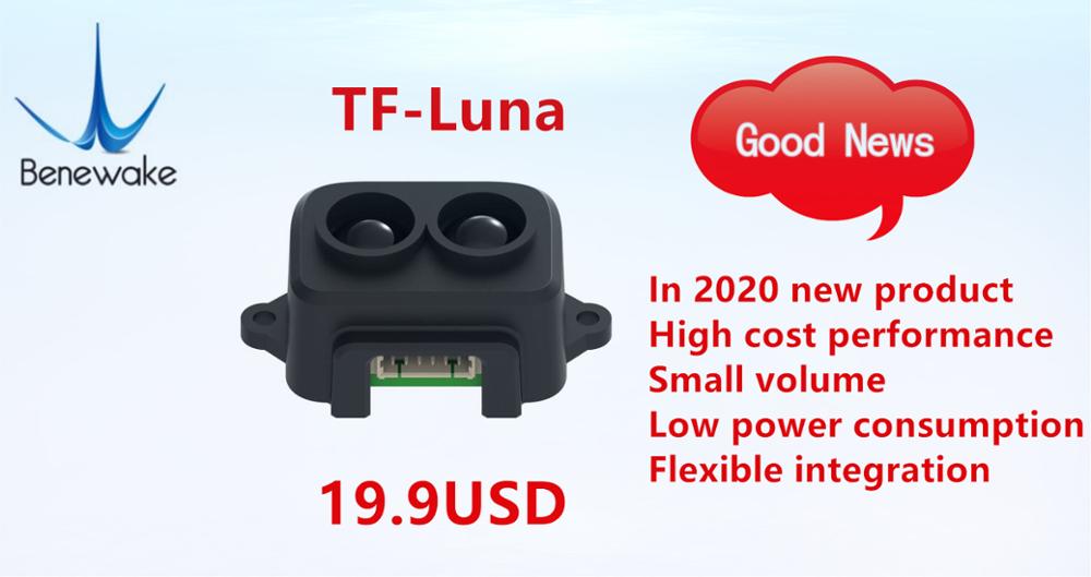 Benewake TF-Luna LiDAR sensor  - Home Automation Arduino のレビューと価格