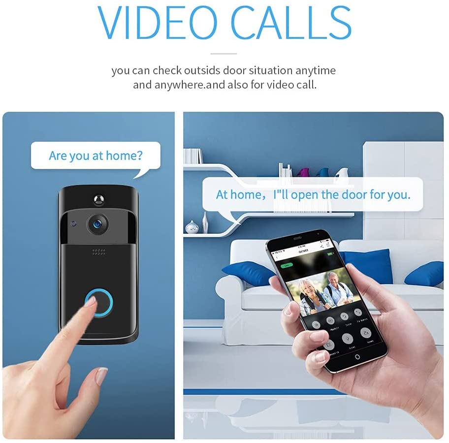 Video Doorbell Camera HD WiFi  - Smart Doorbell Wired のレビューと価格