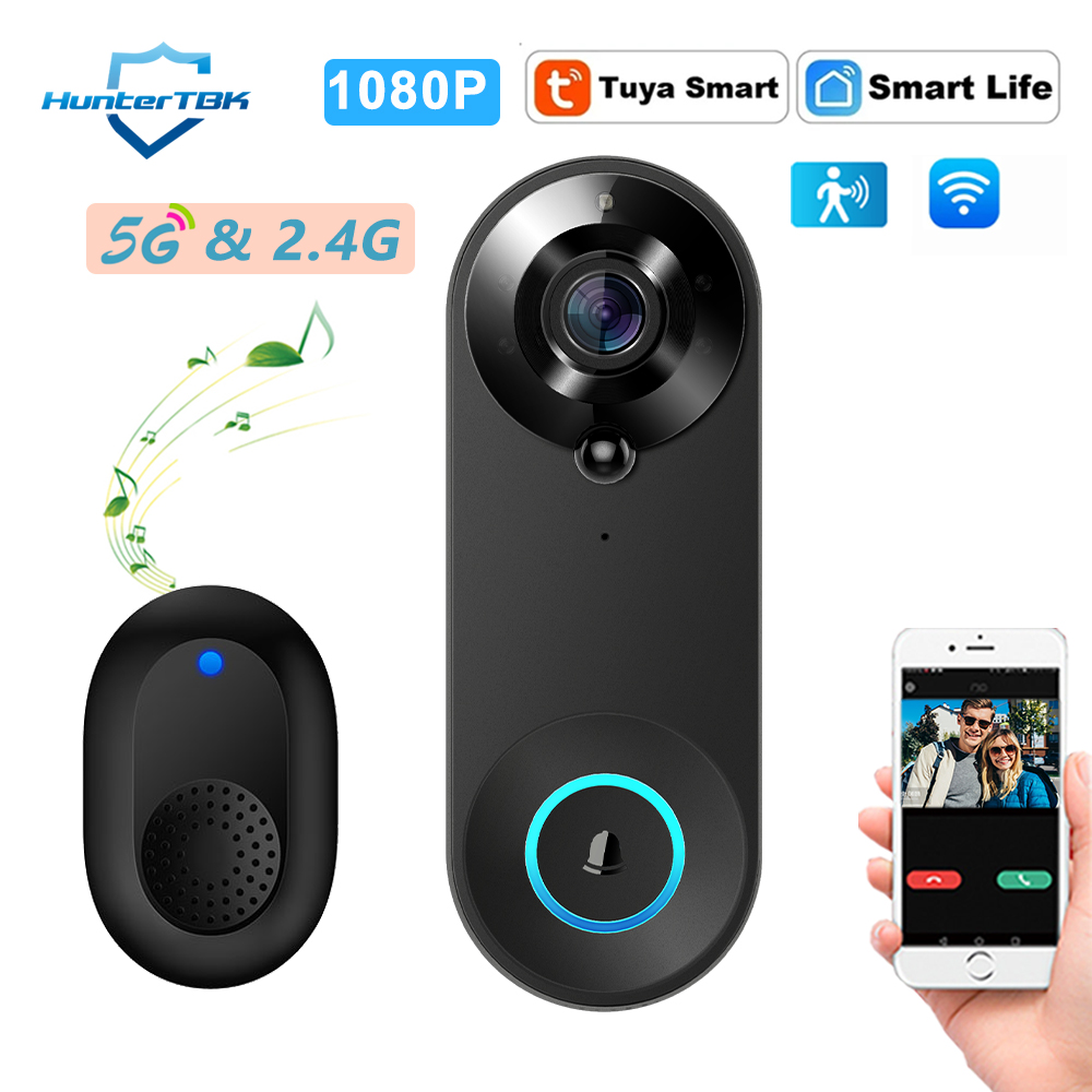 5G 2.4G WiFi Video Doorbell 10 - Smart Doorbell Wired のレビューと価格