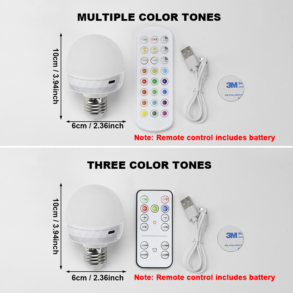 E27 LED Light Bulb RGB USB Rec - Home Automation Industry のレビューと価格