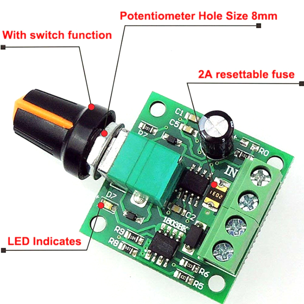 DC 1.8V 3V 5V 6V 12V 2A PWM Mo - Level Shifter 3.3V のレビューと価格