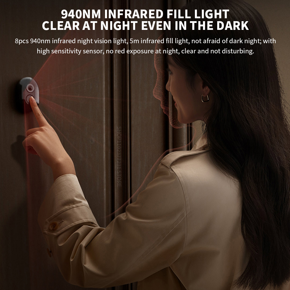 Xiaomi Smart Cat eye 2 WiFi Wi - Smart Doorbell Wired のレビューと価格