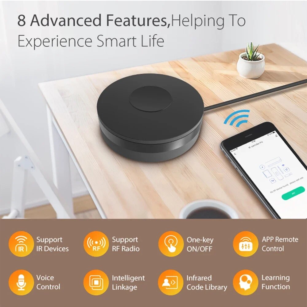 Tuya Smart Wifi RF IR Remote C - Ir Blaster Universal のレビューと価格