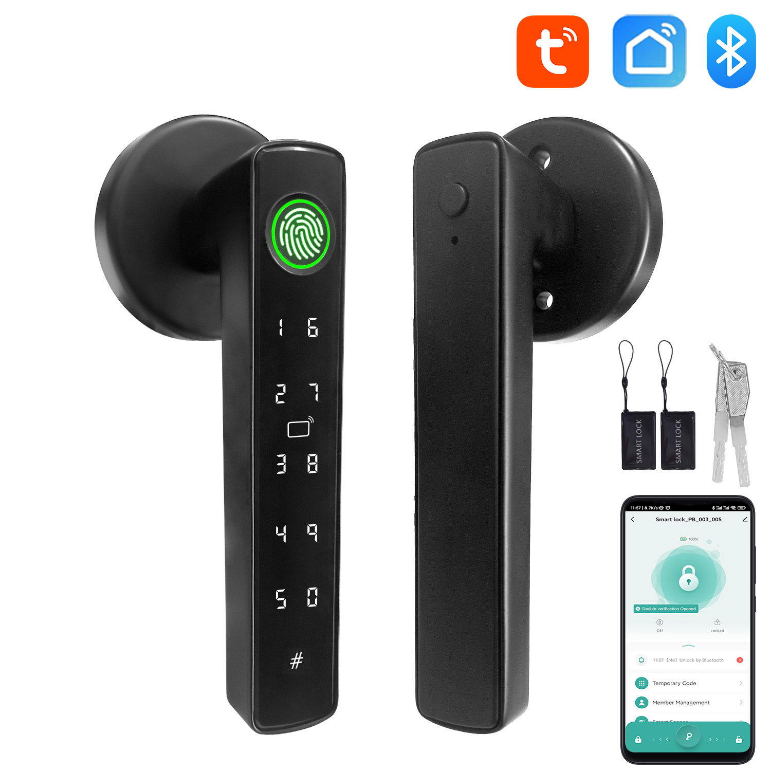 Tuya Smart Bluetooth Door Lock - Home Automation Tutorial のレビューと価格