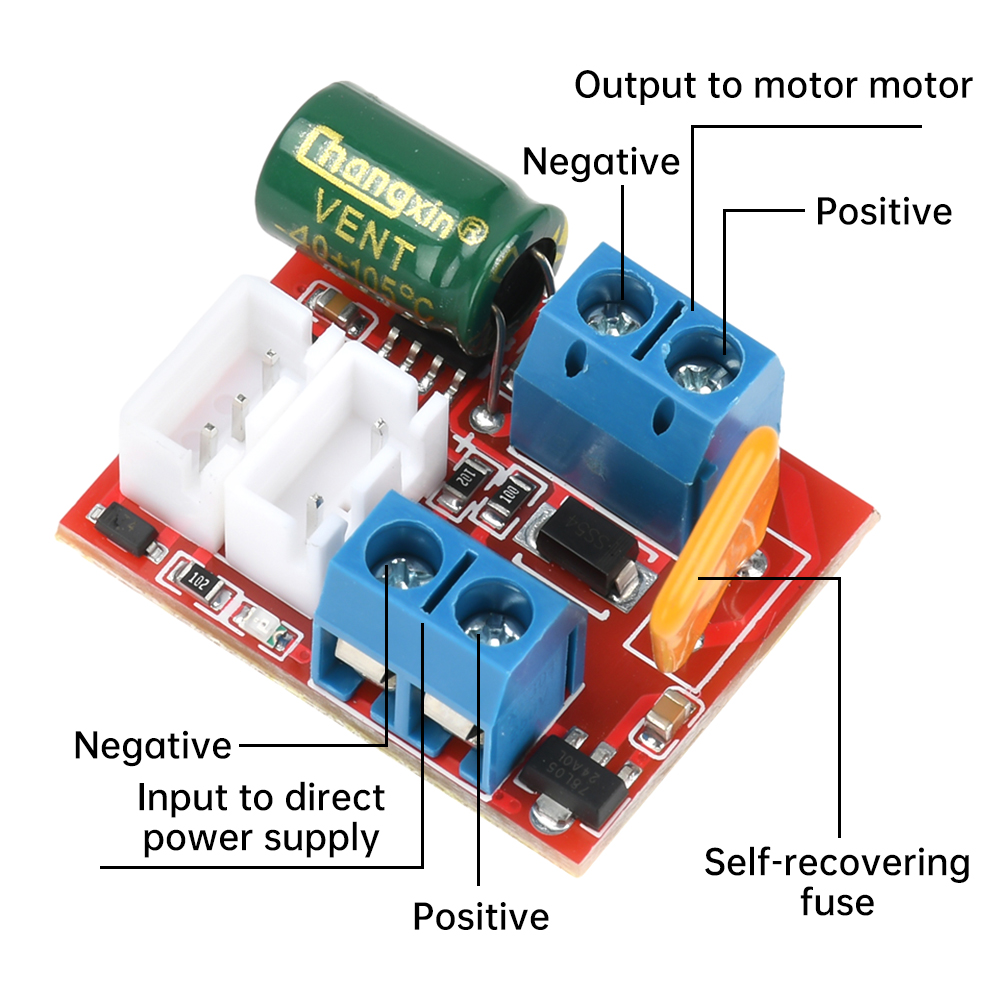 DC Motor PWM Speed Controller  - Level Shifter 3.3V のレビューと価格