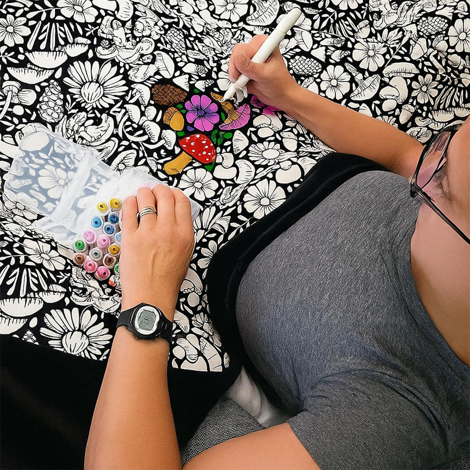 24 Color Pens DIY Coloring Bla - Diy Automation のレビューと価格